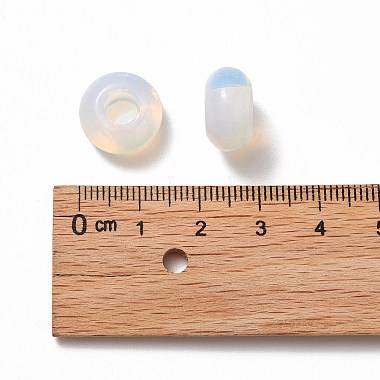 Opalite europäischen Perlen(G-S359-073)-2
