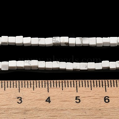 Natural Howlite Beads Strands(G-B064-A12)-5