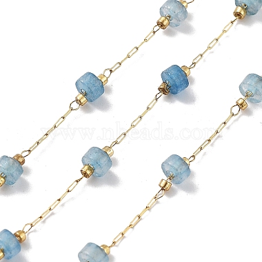 Aquamarine Ball Chains Chain