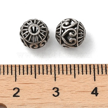925 Sterling Silver Beads(STER-M113-19AS)-3