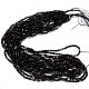 Brins de perles d'onyx noir naturel(X-G-H1567-8MM)-2