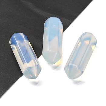 Opalite Double Terminated Points, Faceted, 44~48x14~15x14~15mm