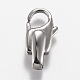 Polished 316 Surgical Stainless Steel Lobster Claw Clasps(STAS-Z013-11P)-1