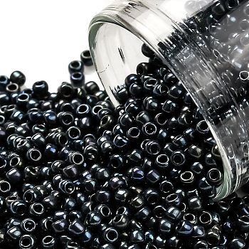 TOHO Round Seed Beads, Japanese Seed Beads, (88) Metallic Cosmos, 11/0, 2.2mm, Hole: 0.8mm, about 50000pcs/pound