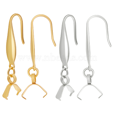 Golden & Stainless Steel Color 316 Surgical Stainless Steel Earring Hooks