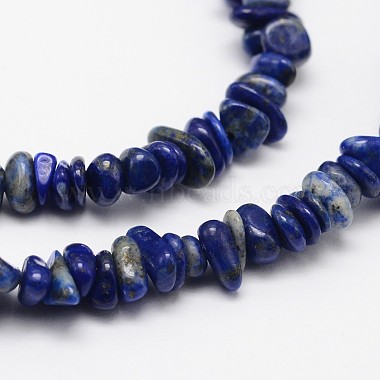 Croustilles lapis lazuli naturel perles de brins(X-G-N0164-46)-2