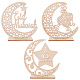 Eid Mubarak Wooden Ornaments(WOOD-GF0001-08)-1