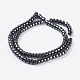 Non-Magnetic Synthetic Hematite Beads Strands(X-G-D015-1)-2