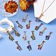 35Pcs 7 Colors Printed Alloy Pendants(PALLOY-SZ0001-33)-5