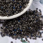 MIYUKI Round Rocailles Beads, Japanese Seed Beads, (RR4556) Azuro Matte, 8/0, 3mm, Hole: 1mm, about 19000~20500pcs/pound(SEED-G008-RR4556)