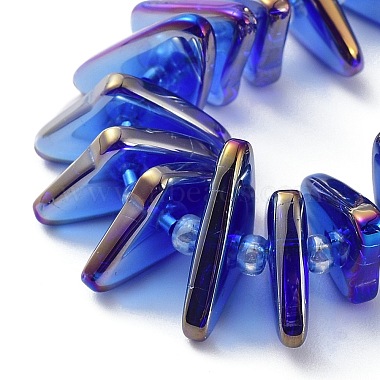 Electroplate Transparent Glass Beads Strands(EGLA-R114-01D)-3
