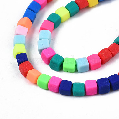 Handmade Polymer Clay Beads Strands(CLAY-N008-061-10)-3