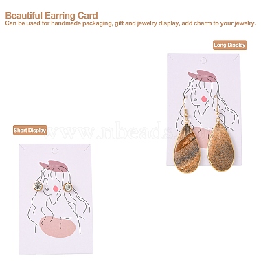 Rectangle Cardboard Earring Display Cards(CDIS-P004-16A-01)-5