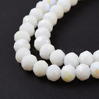 Electroplate Opaque Solid Color Glass Beads Strands(EGLA-A034-P6mm-L17)-4