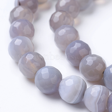 Natural Banded Agate Beads Strands(G-G754-02-8mm)-3