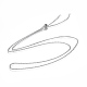 Adjustable 304 Stainless Steel Slider Necklaces(X-NJEW-L156-003P)-1