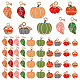 Autumn Theme PandaHall Elite 60Pcs 10 Style Alloy Enamel Pendants(ENAM-PH0001-90)-1