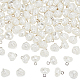WADORN 100Pcs Plastic Imitation Pearl Shank Buttons(FIND-WR0010-12)-1