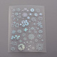 Водонепроницаемые прозрачные пластиковые наклейки(DIY-E015-27N)-1