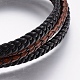 Кожаный шнур многожильных браслеты(BJEW-F325-24P)-2