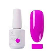 15ml Special Nail Gel, for Nail Art Stamping Print, Varnish Manicure Starter Kit, Magenta, Bottle: 34x80mm(MRMJ-P006-B027)