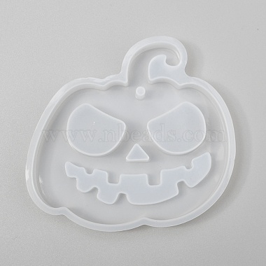 Halloween bricolage pendentif jack-o-lantern moules en silicone(DIY-P006-54)-2