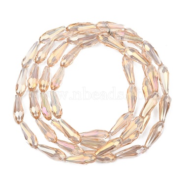 Chapelets de perles en verre galvanoplastique(EGLA-L015-HP-B07)-3