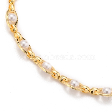 Ensembles de bijoux de chaînes de perles faites à la main en laiton(SJEW-JS01144)-3