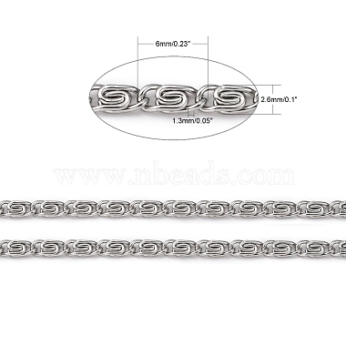 304 Stainless Steel Lumachina Chains(CHS-R009-14)-2