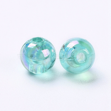 Eco-Friendly Transparent Acrylic Beads(PL733-9)-2