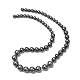 Electroplated Shell Pearl Graduated Beads Strands(SH-CBA8E5B-03)-5