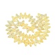 Electroplate Transparent Glass Beads Strands(EGLA-N056-03A-04)-2