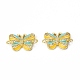 Brass Micro Pave Cubic Zirconia Connector Charms(KK-E068-VB407-3)-2
