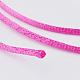cordons en nylon satin&eacute; &agrave; queue de rat(NWIR-L006-1mm-15)-3