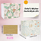2Pcs 2 Colors Printed Paper Gift Tote Bags(ABAG-SP0001-25)-2