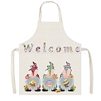 Easter Theme Polyester Sleeveless Apron, with Double Shoulder Belt, Colorful, 560x450mm(PW-WG75993-02)