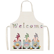 Easter Theme Polyester Sleeveless Apron, with Double Shoulder Belt, Colorful, 560x450mm(PW-WG75993-02)