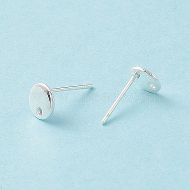 Accessoires de puces d'oreilles en 201 acier inoxydable(X-STAS-P308-09A-S)-3