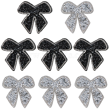 Mixed Color Resin Rhinestone Cloth Patches