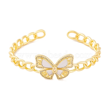 Clear Butterfly Cubic Zirconia Cuff Bangles