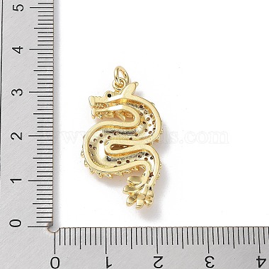 Rack Plating Brass Micro Pave Cubic Zirconia Pendants(KK-Q797-10G)-3