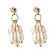 Natural Pearl Stud Earrings(X1-EJEW-TA00006)-1