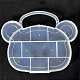 11 Compartments Bear Plastic Storage Box(CON-P006-01A)-1