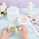 Plastic Beads Storage Containers with Flip Cover(CON-WH0093-10)-3