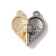 Love Heart Alloy Magnetic Clasps(FIND-C013-01B)-2
