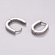 304 Stainless Steel Huggie Hoop Earrings(EJEW-E192-04P)-1