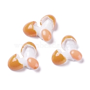 Resin Cabochons, Egg, Sandy Brown, 18x24x7mm(RESI-K014-01C)