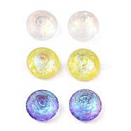 Resin Imitation Opal Cabochons, Faceted Cone, Mixed Color, 7x4mm(RESI-H148-08A)