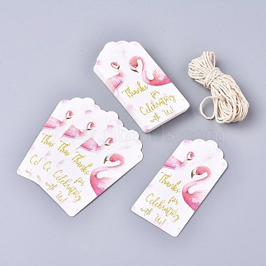 Pink Paper Gift Tags