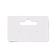 Rectangle Paper One Pair Earring Display Cards with Hanging Hole(CDIS-C004-04D)-2